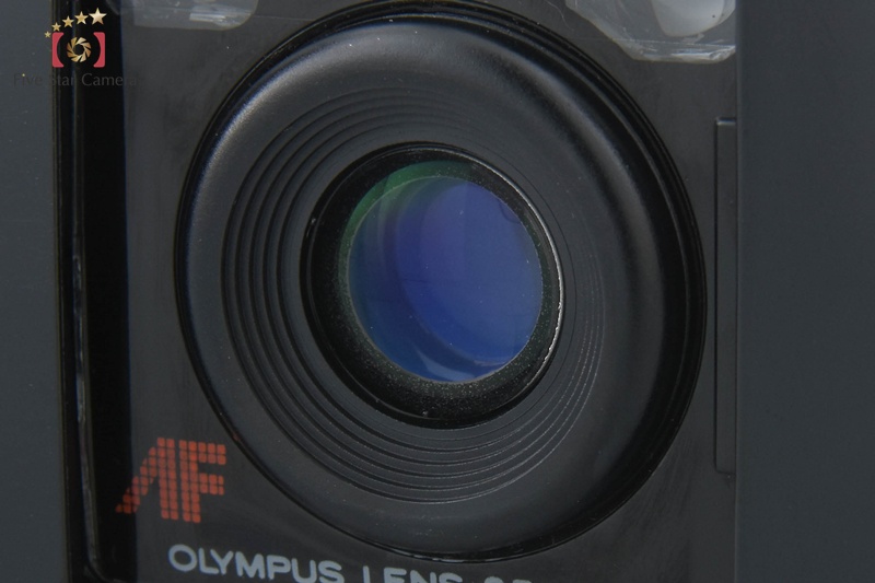 中古】OLYMPUS オリンパス μ[mju:] ブラック コンパクトフィルム