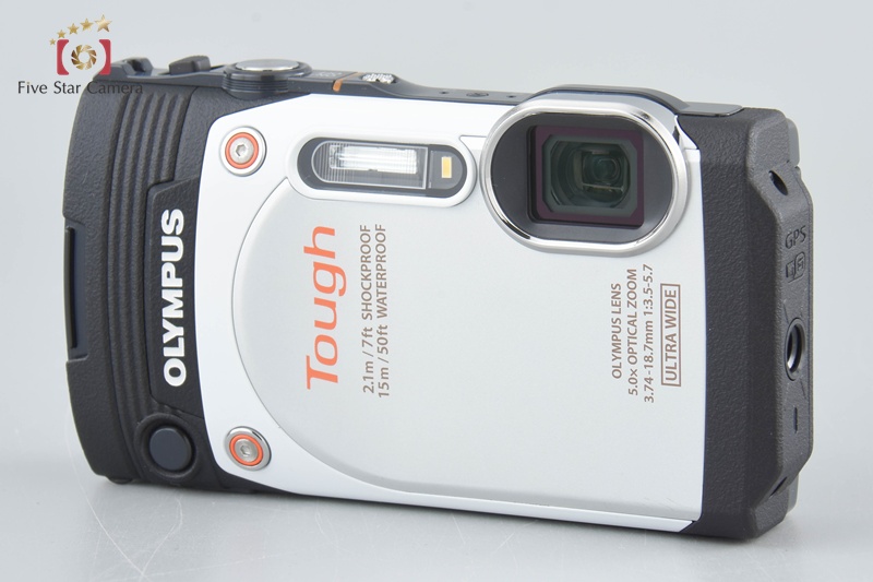 中古】OLYMPUS オリンパス STYLUS TG-860 Tough ホワイト 防水