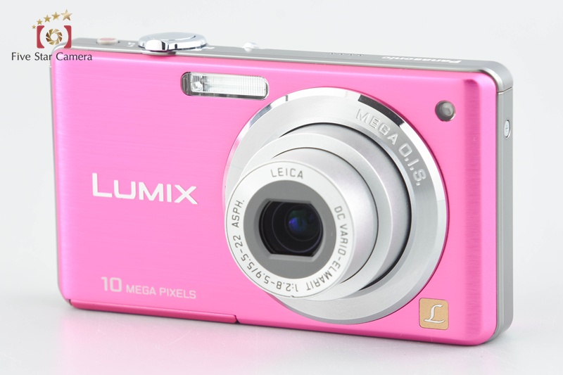 パナソニック デジタルビデオカメラ ピンク 箱付き 0712-S3087h 中古】Panasonic パナソニック LUMIX DMC-SZ7 ピンク コンパクト