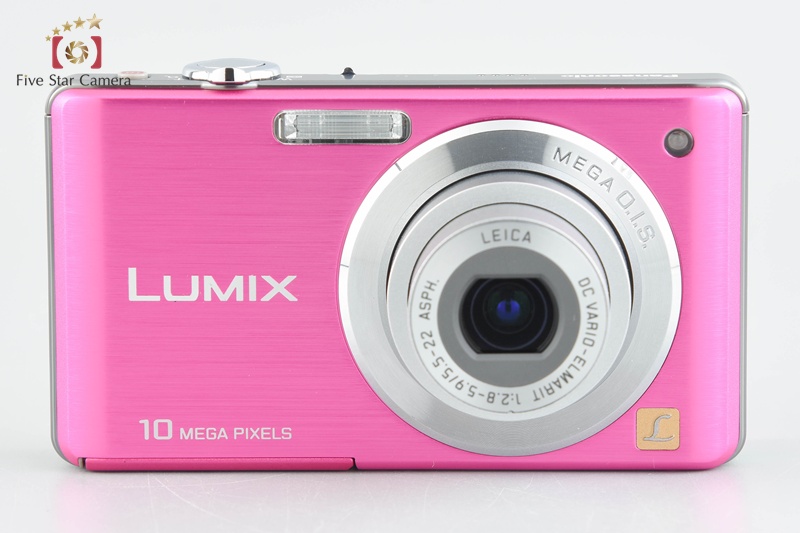 中古】Panasonic パナソニック LUMIX DMC-FS7 ピンク コンパクト