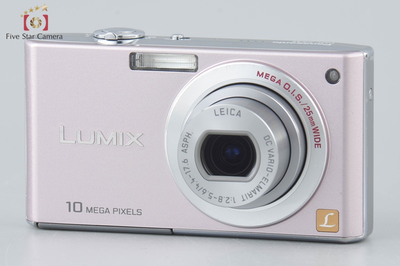 中古】Panasonic パナソニック LUMIX DMC-FX35 カクテルピンク