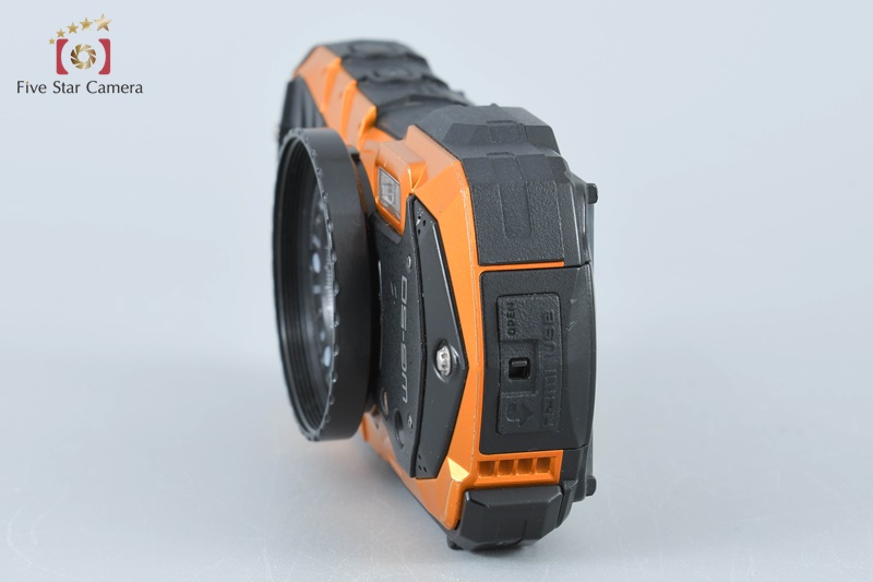 中古】RICOH リコー PENTAX ペンタックス WG-50 オレンジ 防水