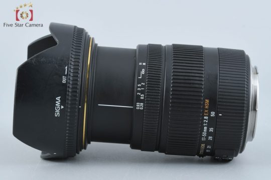 中古】SIGMA シグマ 17-50mm f/2.8 EX DC OS HSM キヤノン用