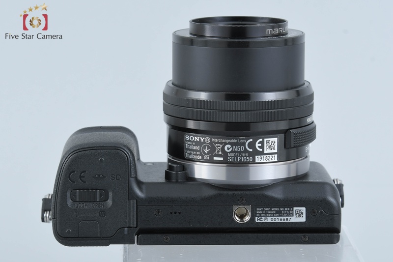 中古】SONY ソニー α NEX-6L パワーズームレンズキット ブラック