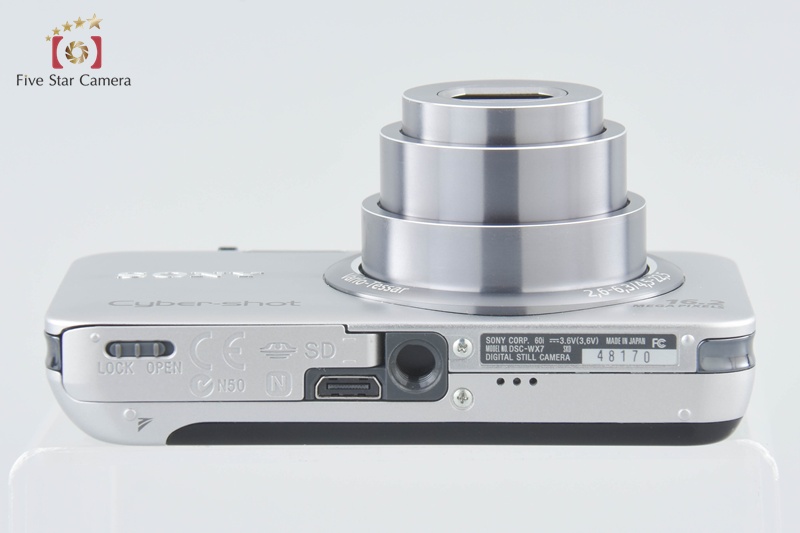 中古】SONY ソニー Cyber-shot DSC-WX7 シルバー デジタルスチル