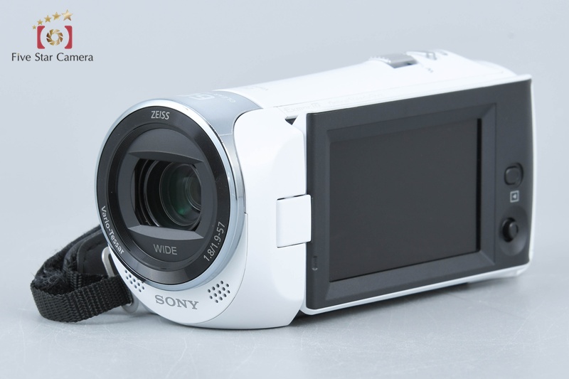 SONY HDR-CX470ビデオカメラ ホワイト ソニー デジタルHDビデオカメラレコーダー HDR-CX470をレビュー