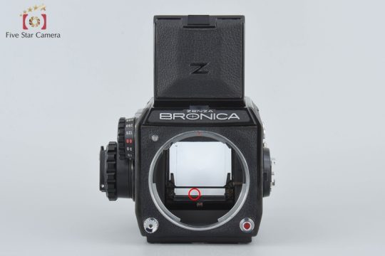 【ジャンク品】 ZENZA BRONICA ゼンザブロニカ EC フィルムカメラ 中古】ZENZA BRONICA ゼンザブロニカ EC ブラック 中判フィルム