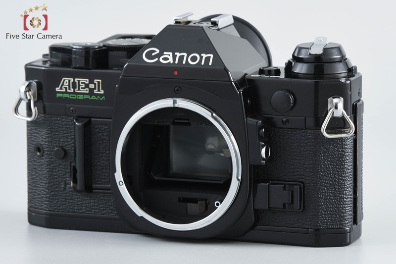 中古】Canon キヤノン AE-1 PROGRAM ブラック フィルム一眼レフ