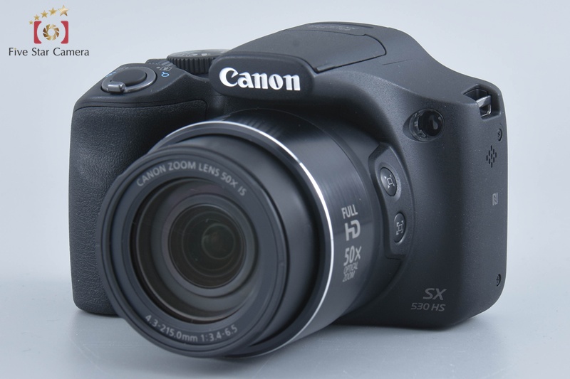 中古】Canon キヤノン PowerShot SX530 HS ブラック コンパクト