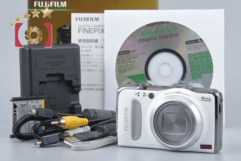 Fujifilm FinePix F600EXR ホワイト Amazon | FUJIFILM デジタルカメラ FinePix F600EXR ホワイト