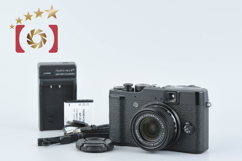 富士フィルム　X-10 美品 中古】FUJIFILM 富士フィルム X10 コンパクトデジタルカメラ 元
