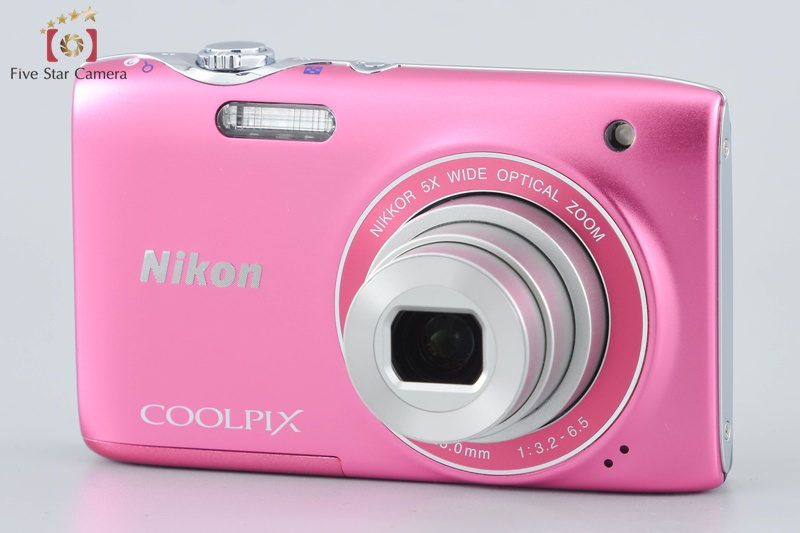 Nikon coolpix S3100 デジタルカメラ ピンク 【ジャンク】 Nikon COOLPIX S3100 14.0 MP Digital Camera Fresh Pink Japan