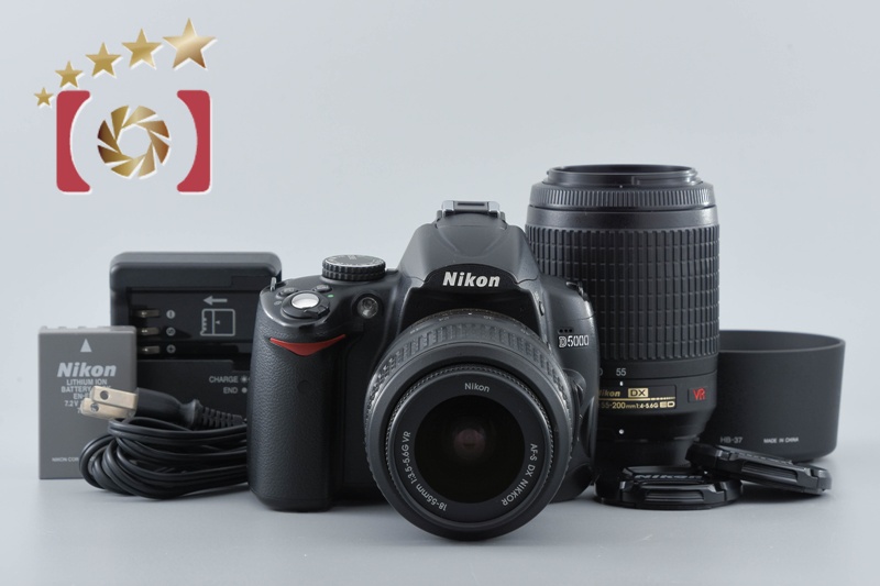 Nikon D5000 Wズームキット Amazon | Nikon デジタル一眼レフカメラ D5000 ダブルズーム