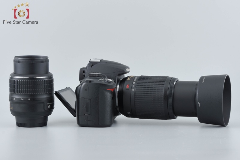 中古】Nikon ニコン D5000 ダブルズームレンズキット | 中古