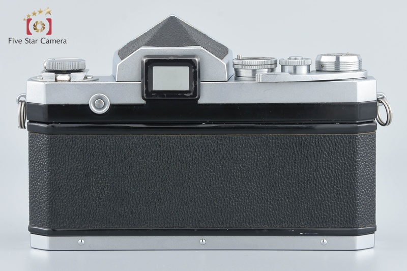 モルト交換＆メンテ済 NIKON F 前期 アイレベル ボディ シルバー ☆美品☆ Nikon F アイレベル ボディ シルバー #K4737(ニコン