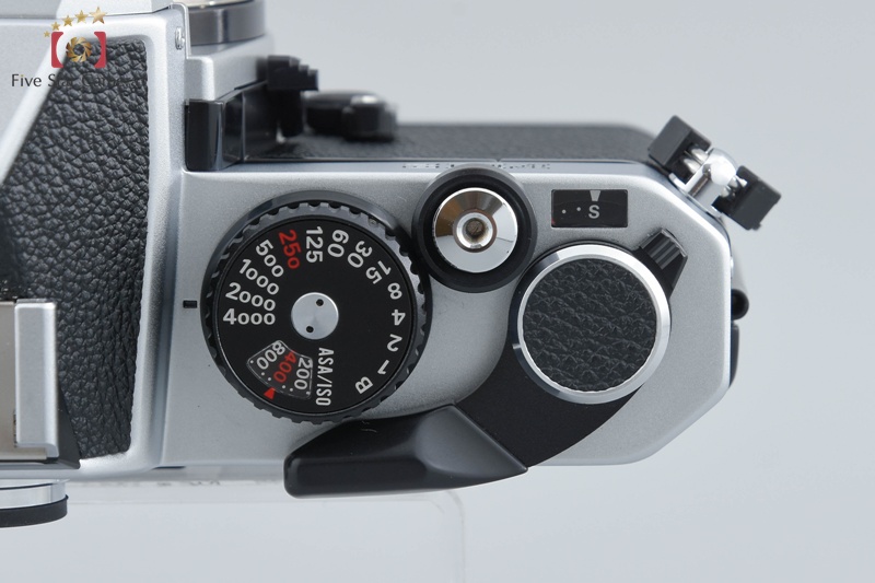 【動作品】Nikon New FM2 後期型 シルバー 【即発送】 Nikon New FM2 シルバー, MD-12付き – ねりま中古カメラきつね堂