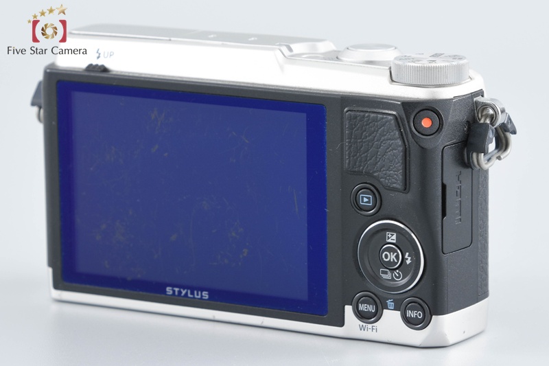 中古】OLYMPUS オリンパス STYLUS SH-1 シルバー コンパクト