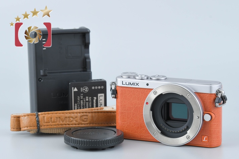 中古】Panasonic パナソニック LUMIX DMC-GM1 オレンジ ミラー