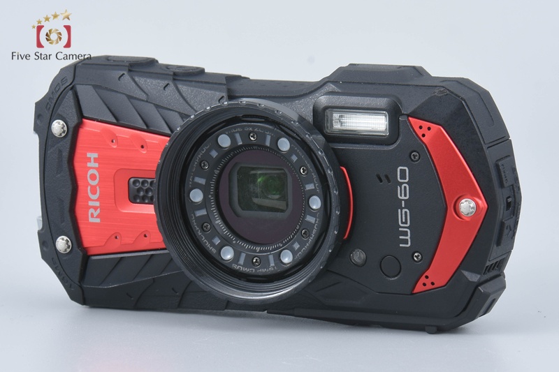 【中古/動作品】RICOH WG-60 コンパクトデジタルカメラ 防水 箱付き 楽天市場】【中古】 RICOH WG-60 【コンパクトデジタルカメラ
