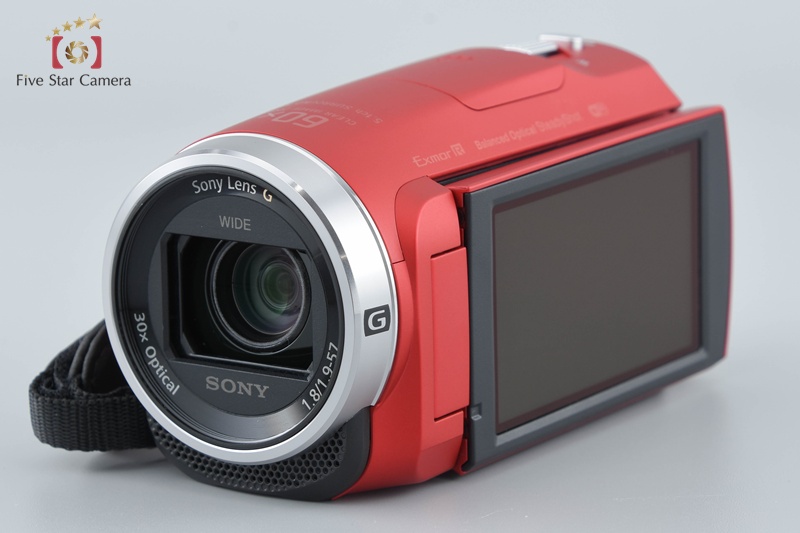 中古】SONY ソニー ハンディカム HDR-CX680 レッド デジタル