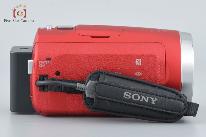 中古】SONY ソニー ハンディカム HDR-CX680 レッド デジタル