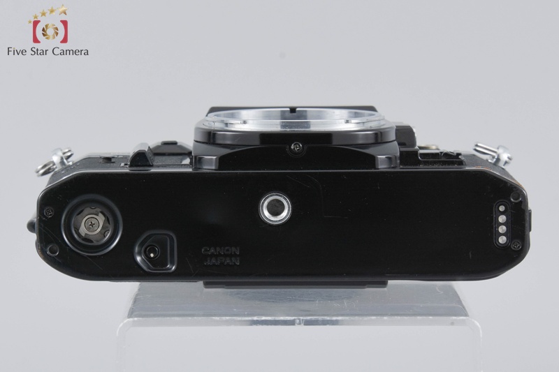 中古】Canon キヤノン A-1 ブラック MA モータードライブ付属