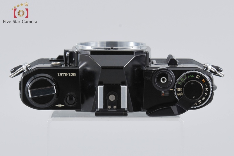 中古】Canon キヤノン AE-1 ブラック フィルム一眼レフカメラ