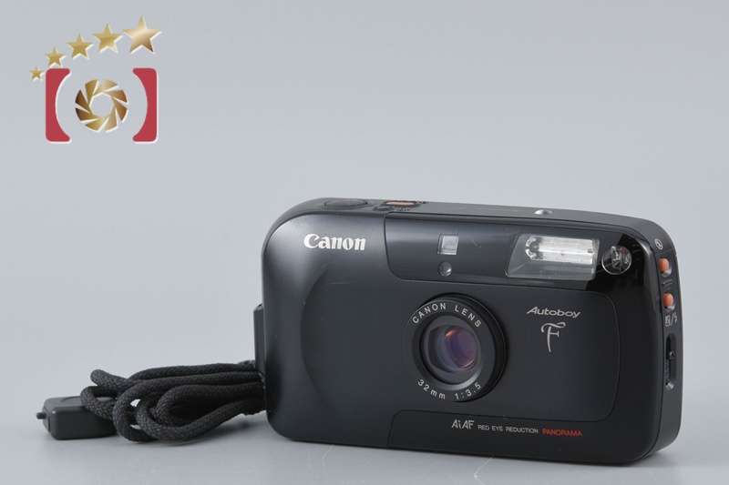canon  Autoboy F  クロ Canon〗 Autoboy F Black & White（#230） | ニクサンカメラ