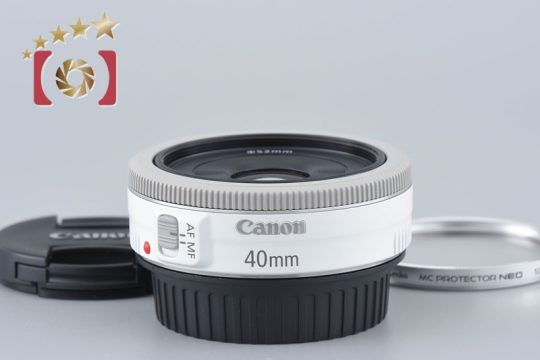 中古】Canon キヤノン EF 40mm f/2.8 STM ホワイト | 中古カメラ