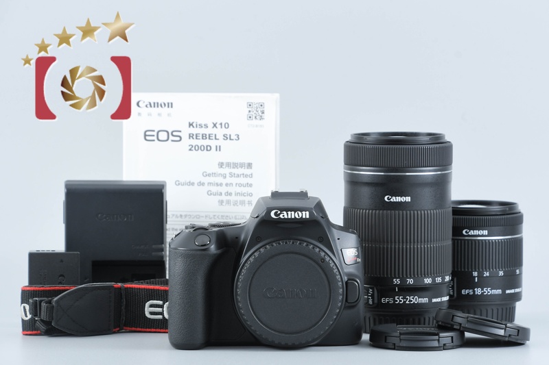 中古】Canon キヤノン EOS Kiss X10 ダブルズームキット