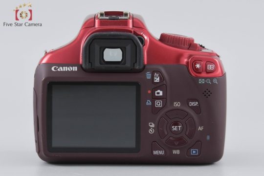 中古】Canon キヤノン EOS Kiss X50 18-55 レンズキット レッド