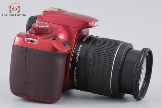 中古】Canon キヤノン EOS Kiss X50 18-55 レンズキット レッド