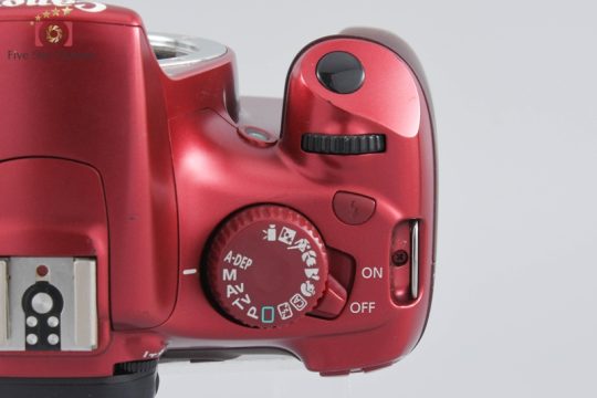 中古】Canon キヤノン EOS Kiss X50 18-55 レンズキット レッド