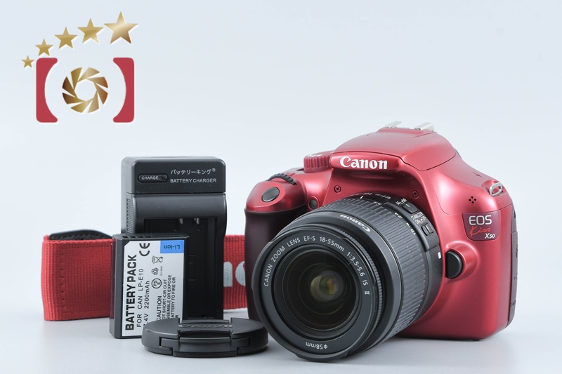 美品✨ Canon EOS Kiss X50 18-55mm IS II レンズ Amazon | Canon デジタル一眼レフカメラ EOS Kiss X50 レンズ