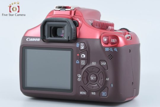 中古】Canon キヤノン EOS Kiss X50 18-55 レンズキット レッド