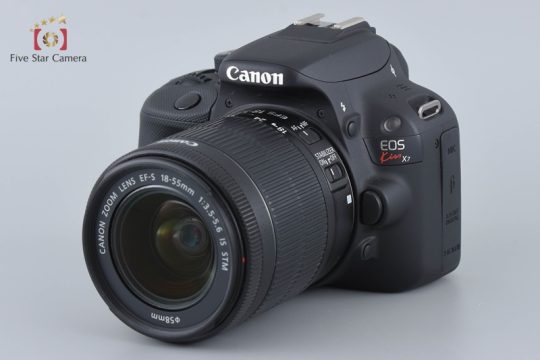 中古】Canon キヤノン EOS Kiss X7 EF-S 18-55mm IS STM レンズ