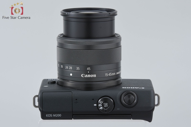 中古】Canon キヤノン EOS M200 EF-M 15-45 IS STM レンズキット