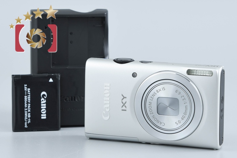 中古】Canon キヤノン IXY 110F シルバー コンパクトデジタル