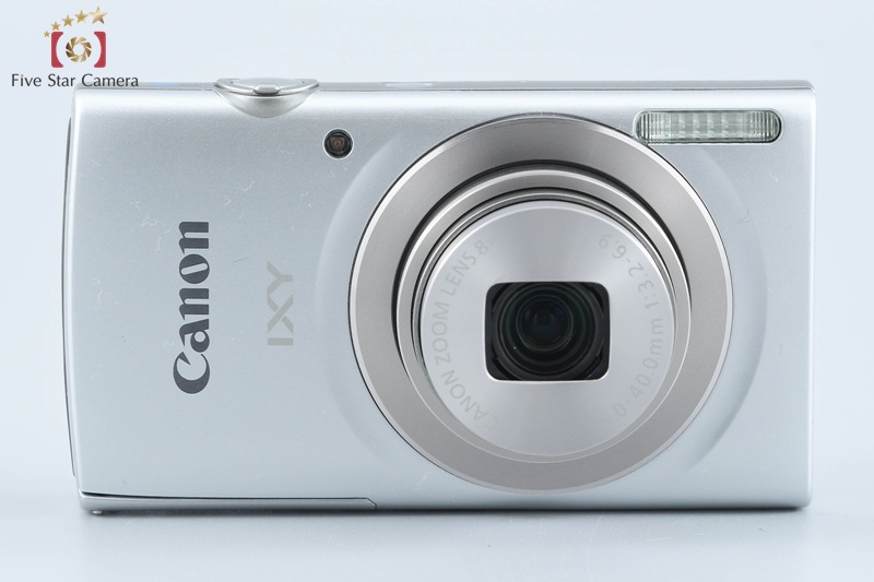 Canon IXY 180 シルバー 動作確認済み 現状品】【動作確認済】Canon IXY 180 デジタルカメラ シルバー