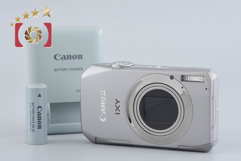 中古】Canon キヤノン IXY 50S シルバー コンパクトデジタル