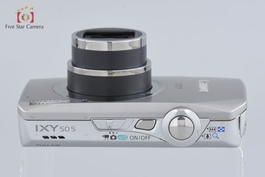 中古】Canon キヤノン IXY 50S シルバー コンパクトデジタル