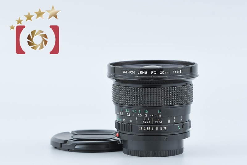 Canon New FD 20mm F2.8 マニュアルフォーカス　単焦点レンズ Amazon | CANON キヤノン New FD 20mm F2.8 超広角レンズ