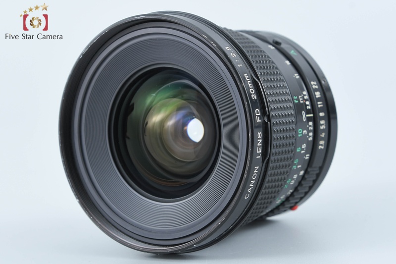 Canon New FD 20mm F2.8 マニュアルフォーカス　単焦点レンズ Amazon | CANON キヤノン New FD 20mm F2.8 超広角レンズ