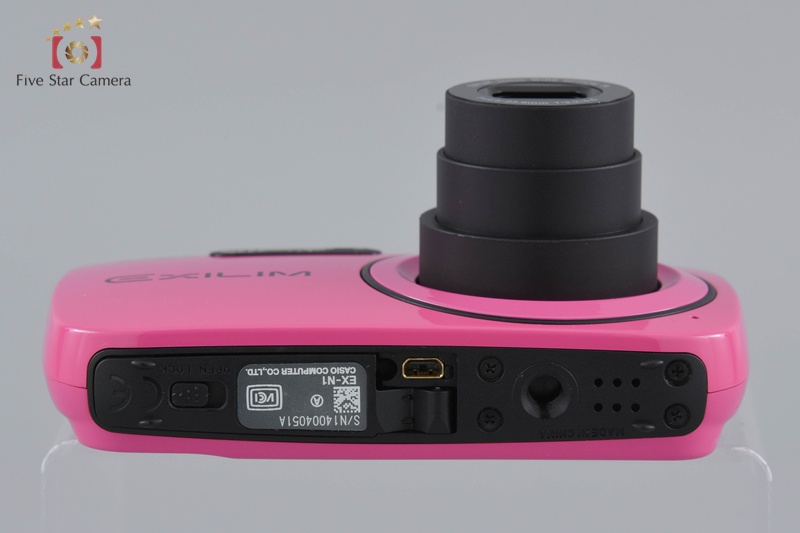 ❗️激安価格❗️デジカメ　本体　CASIO EX-N1 中古】Casio カシオ EXILIM EX-N1 ピンク コンパクトデジタル