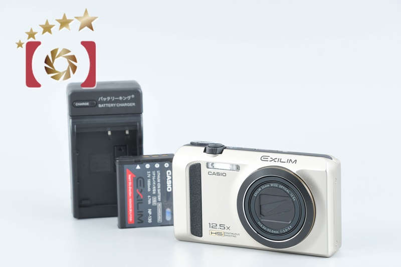 中古】CASIO カシオ HIGH SPEED EXILIM EX-ZR300 ゴールド