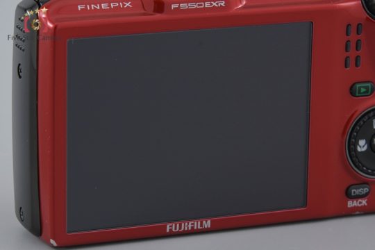 中古】FUJIFILM 富士フイルム FINEPIX F550EXR レッド