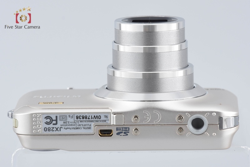 中古】FUJIFILM 富士フイルム FINEPIX JX280 シャンパンゴールド