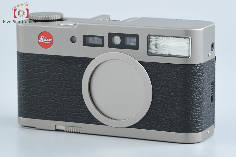 フィルムカメラ Leica CM 中古】Leica ライカ CM シルバー コンパクトフィルムカメラ