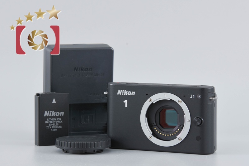 中古】Nikon ニコン 1 J1 ブラック ミラーレス一眼カメラ | 中古