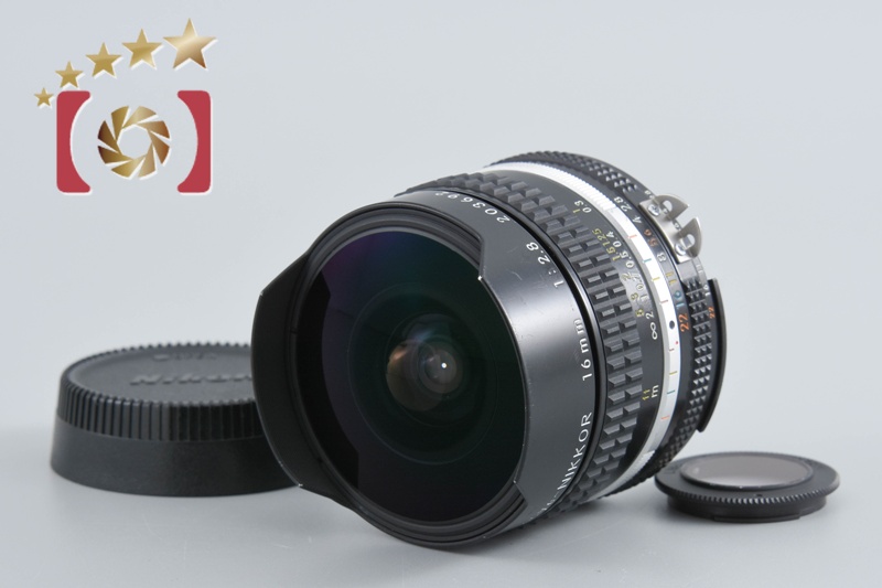 ニコン（Nikon）Ai-S 16/2.8 フィッシュアイ ニコン Nikon Ai-s Fisheye-NIKKOR 16mm F2.8 中古ニコン（Nikon）Ai